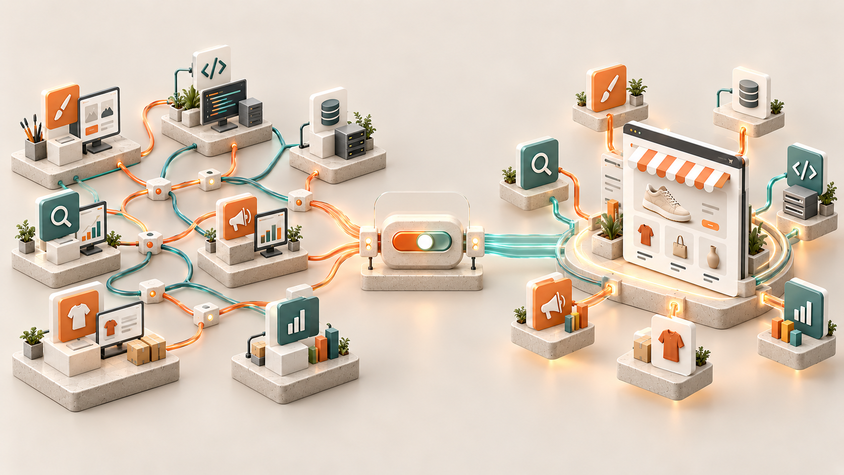 Heb je één full-service e-commercebureau nodig of meerdere specialisten?